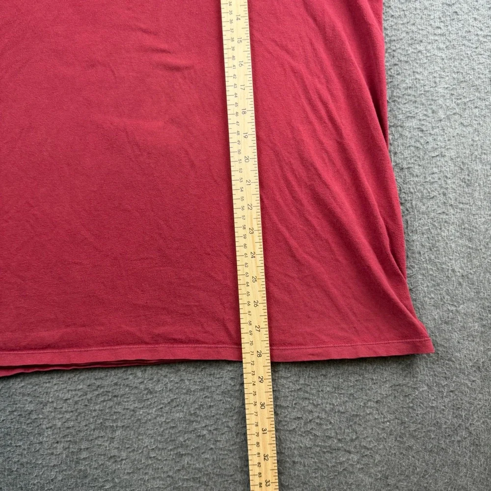 Nike Graphic T-Shirt Men's XL Red Just Do It Geometric Athletic Cut Tee